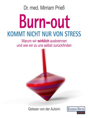 cover image of Burnout kommt nicht nur von Stress